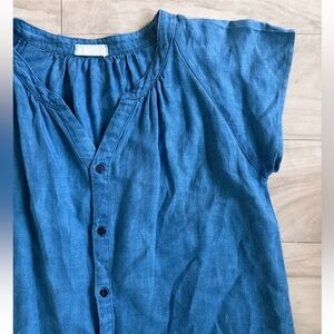 CP SHADES
 Shirtdress In Bleach Indigo